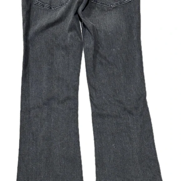 Zara Signature Collection Black/Grey denim flared jeans 13-14 yo (164 cm) - Picture 4 of 4